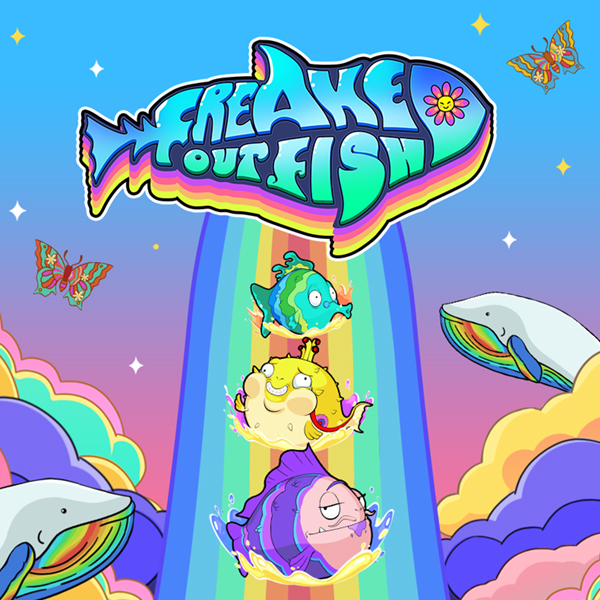 Psychedelische Unterwasserwelt
